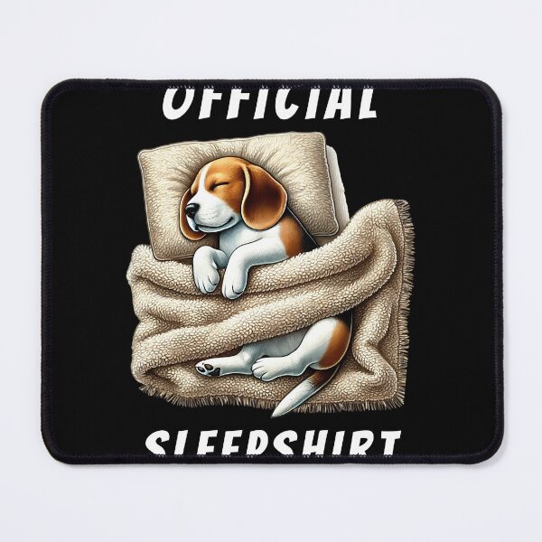 Item preview, Official Sleepshirt Beagle Lover Dog Mom Dad designed and sold by Kimberley King Art King Art.