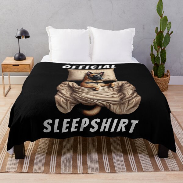 Item preview, Official Sleepshirt Belgian Malinois Lover Dog Mom Dad designed and sold by Kimberley King Art King Art.