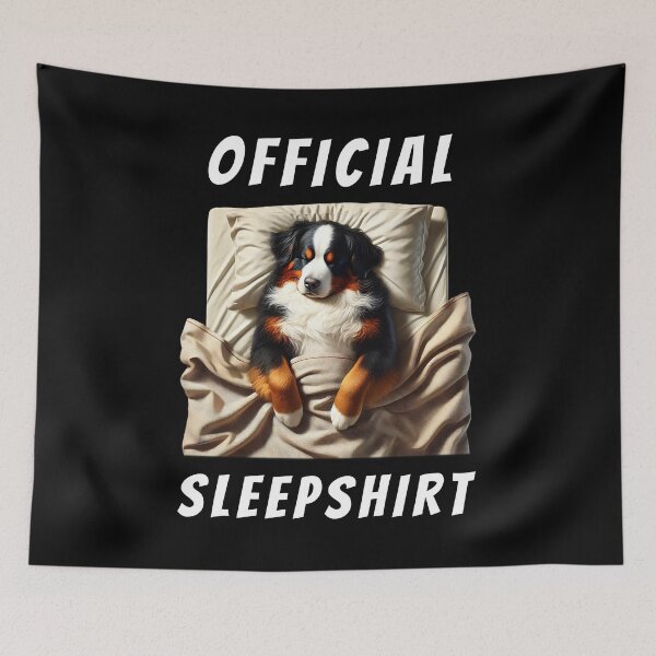 Item preview, Official Sleepshirt Bernese Mountain Dog Lover Dog Mom Dad designed and sold by Kimberley King Art  King Art.
