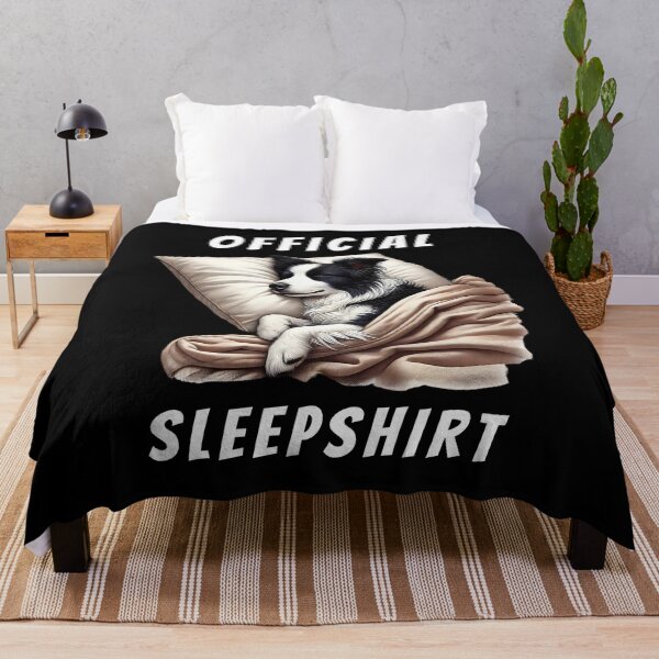 Item preview, Official Sleepshirt Border Collie Lover Dog Mom Dad designed and sold by Kimberley King Art King Art.