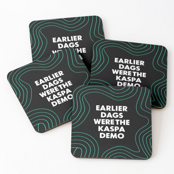 Item preview, Decentralized Like It Should Be Kaspa designed and sold by RadDeck.