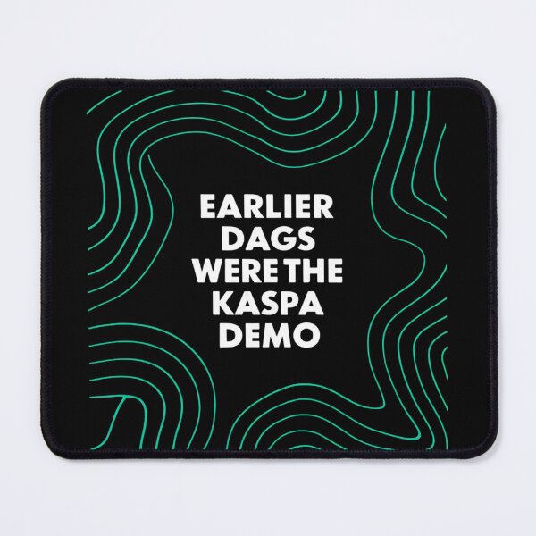 Item preview, Decentralized Like It Should Be Kaspa designed and sold by RadDeck.