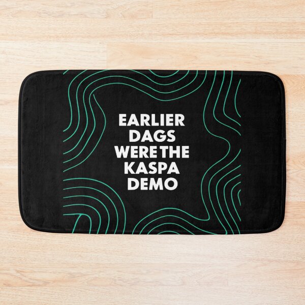Item preview, Decentralized Like It Should Be Kaspa designed and sold by RadDeck.