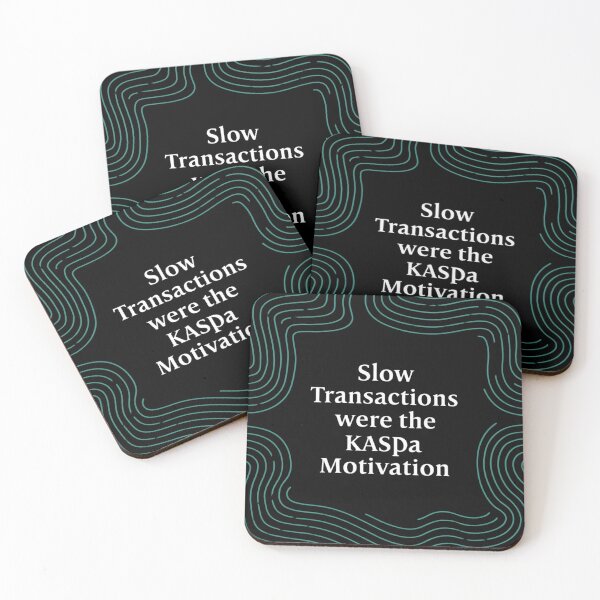 Item preview, Fork-Resistant From Day One Kaspa designed and sold by RadDeck.