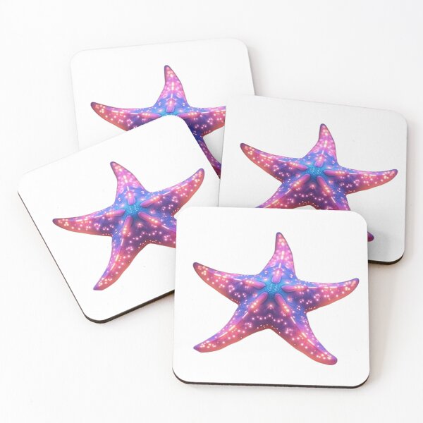 Item preview, Glowing Starfish - Radiant Ocean Art designed and sold by GloriousArtSKD.