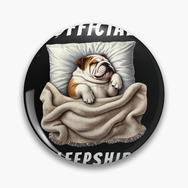 Item preview, Official Sleepshirt Bulldog Lover Dog Mom Dad designed and sold by Kimberley King Art  King Art.