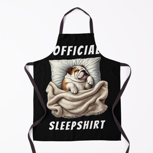 Item preview, Official Sleepshirt Bulldog Lover Dog Mom Dad designed and sold by Kimberley King Art King Art.