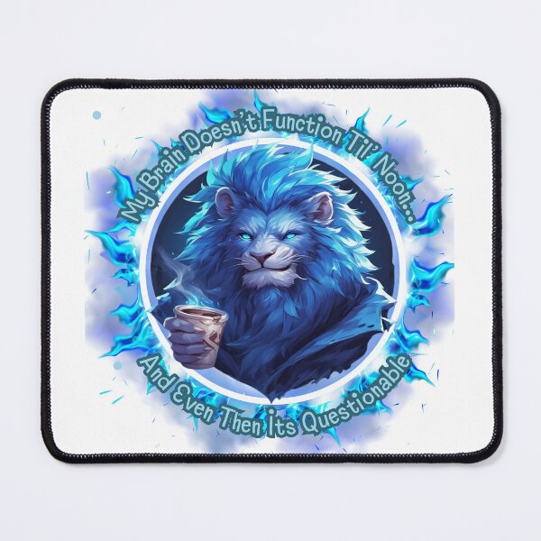 Item preview, Brain Doesn't Function (Lion) designed and sold by Shortyshadow4.