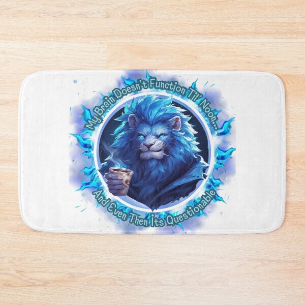 Item preview, Brain Doesn't Function (Lion) designed and sold by Shortyshadow4.
