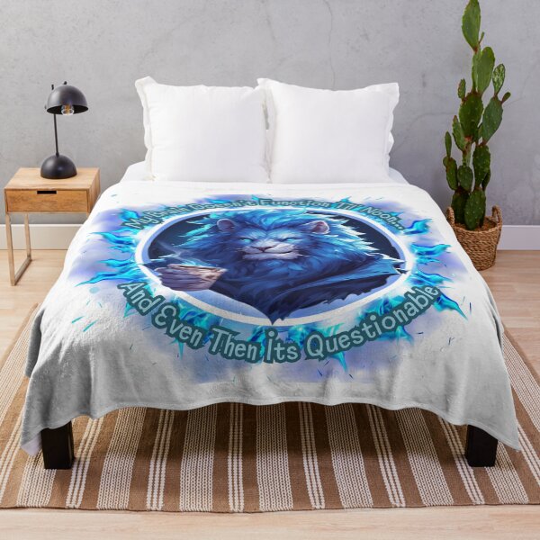 Item preview, Brain Doesn't Function (Lion) designed and sold by Shortyshadow4.