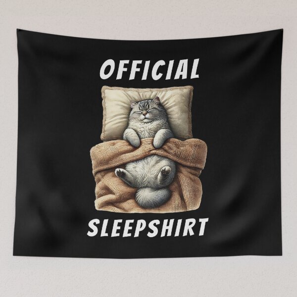 Item preview, Official Sleepshirt Cat Lover Kitten Mom Dad designed and sold by Kimberley King Art  King Art.
