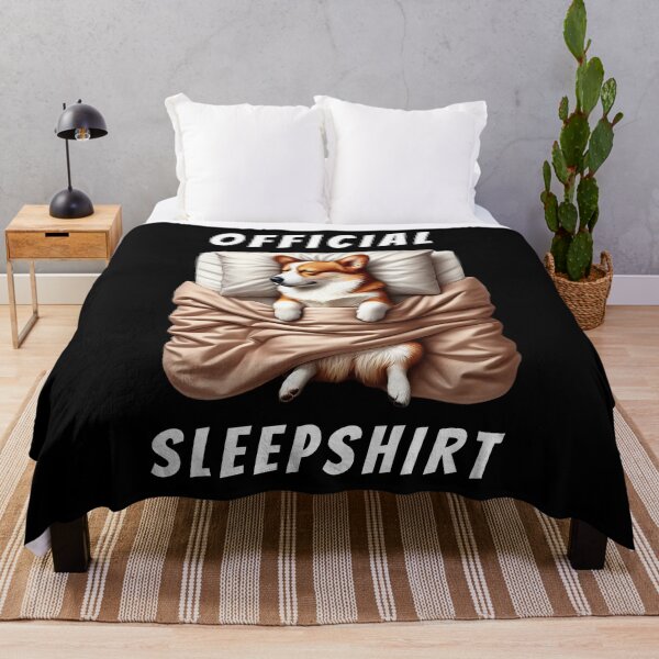 Item preview, Official Sleepshirt Corgi Lover Dog Mom Dad designed and sold by Kimberley King Art  King Art.