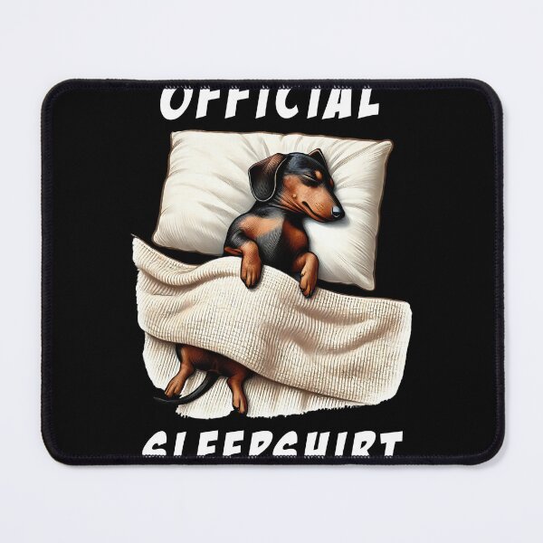 Item preview, Official Sleepshirt Dachshund Lover Dog Mom Dad designed and sold by Kimberley King Art King Art.