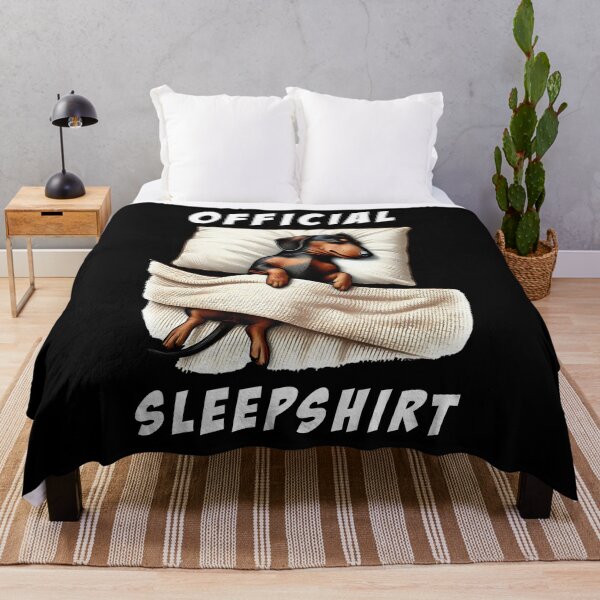 Item preview, Official Sleepshirt Dachshund Lover Dog Mom Dad designed and sold by Kimberley King Art  King Art.