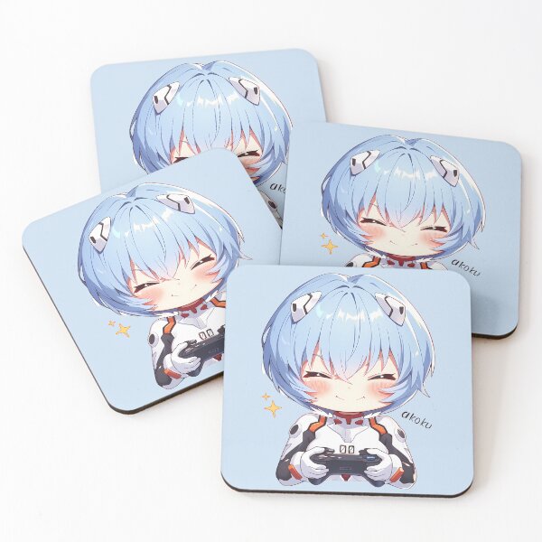 Item preview, Neon Genesis Rei Ayanami Joyful Gaming Quest Evangelion Anime Charm designed and sold by mildaclairmo.