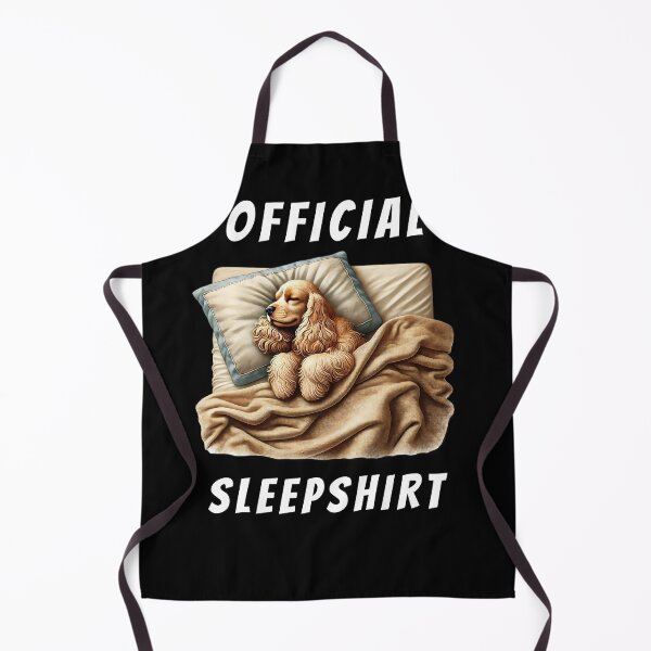 Item preview, Official Sleepshirt Cocker Spaniel Lover Dog Mom Dad designed and sold by Kimberley King Art King Art.