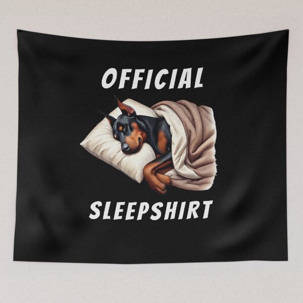 Item preview, Official Sleepshirt Doberman Pinscher Lover Dog Mom Dad designed and sold by Kimberley King Art  King Art.