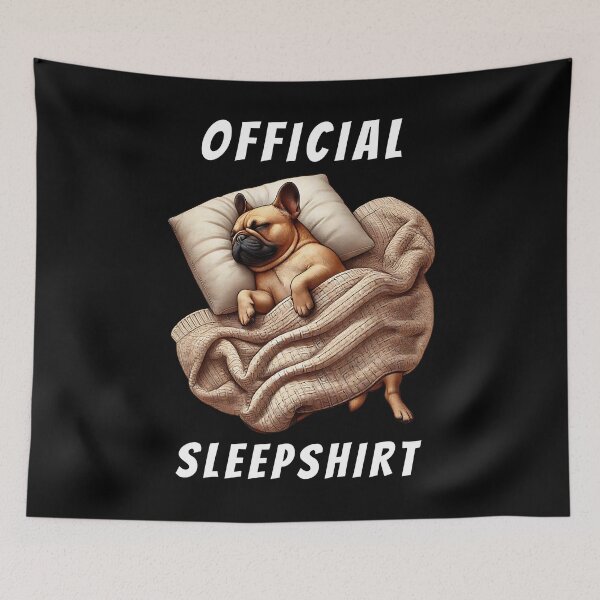 Item preview, Official Sleepshirt French Bulldog Lover Dog Mom Dad designed and sold by Kimberley King Art  King Art.