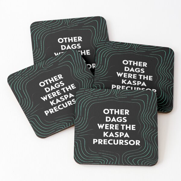Item preview, We Don't Fork Around Kaspa designed and sold by RadDeck.