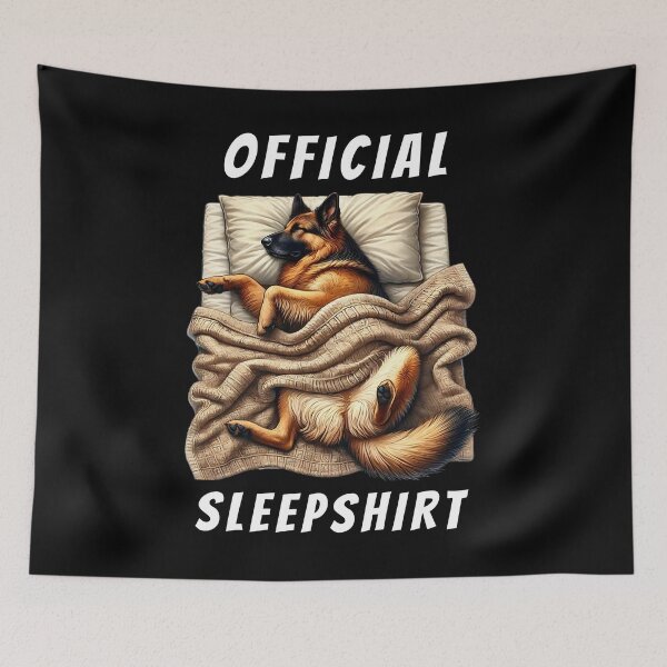 Item preview, Official Sleepshirt German Shepherd Lover Dog Mom Dad designed and sold by Kimberley King Art  King Art.