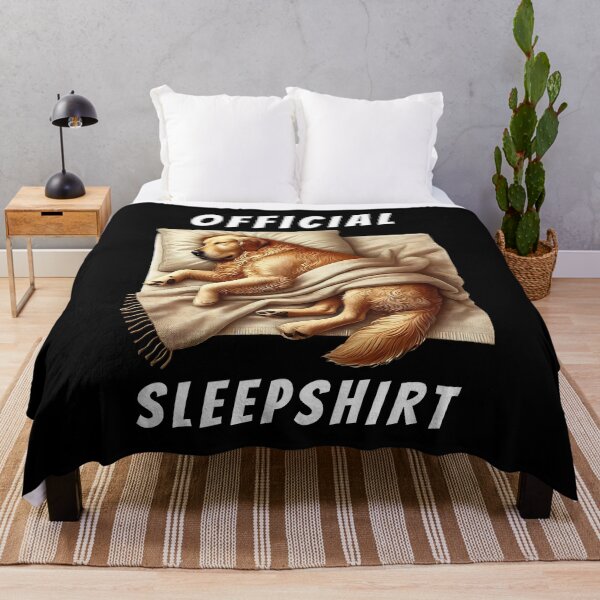 Item preview, Official Sleepshirt Golden Retriever Lover Dog Mom Dad designed and sold by Kimberley King Art King Art.
