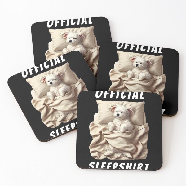 Item preview, Official Sleepshirt Maltese Lover Dog Mom Dad designed and sold by Kimberley King Art  King Art.