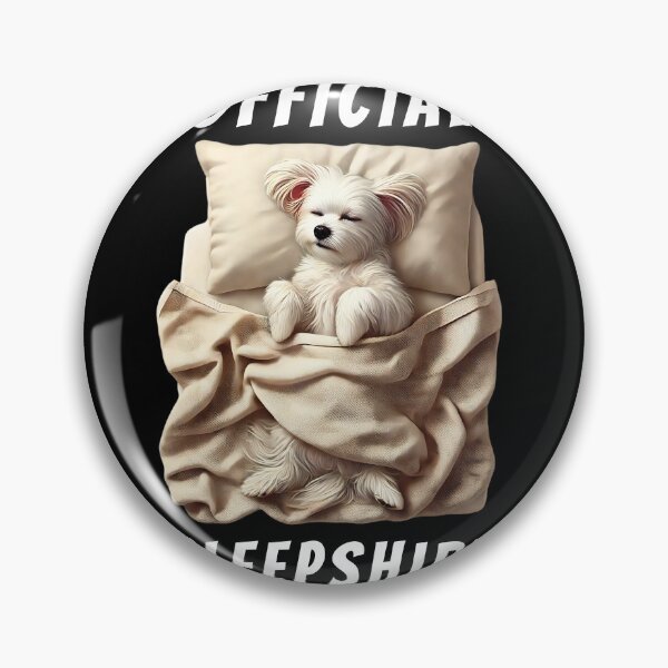 Item preview, Official Sleepshirt Maltese Lover Dog Mom Dad designed and sold by Kimberley King Art  King Art.