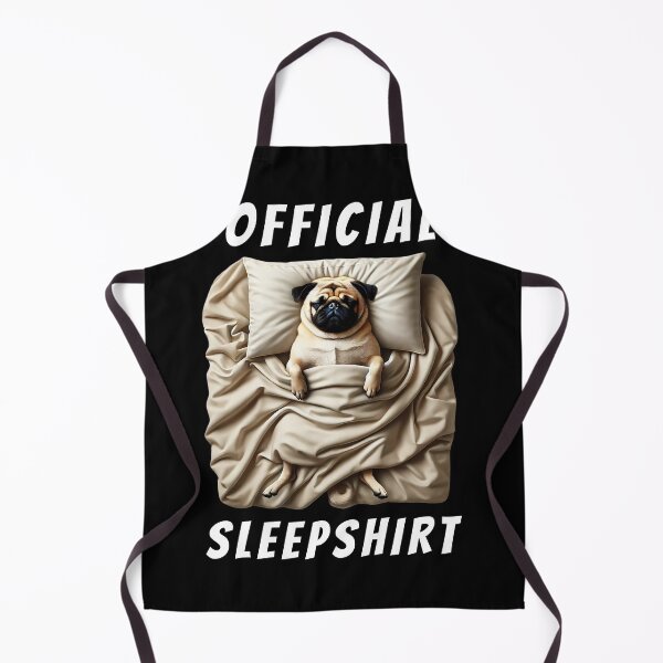 Artikelvorschau, Offizielles Schlafshirt für Mopsliebhaber, Hund, Mama, Papa entworfen und verkauft von Kimberley King Art King Art.