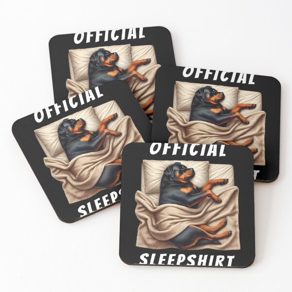 Item preview, Official Sleepshirt Rottweiler Lover Dog Mom Dad designed and sold by Kimberley King Art  King Art.