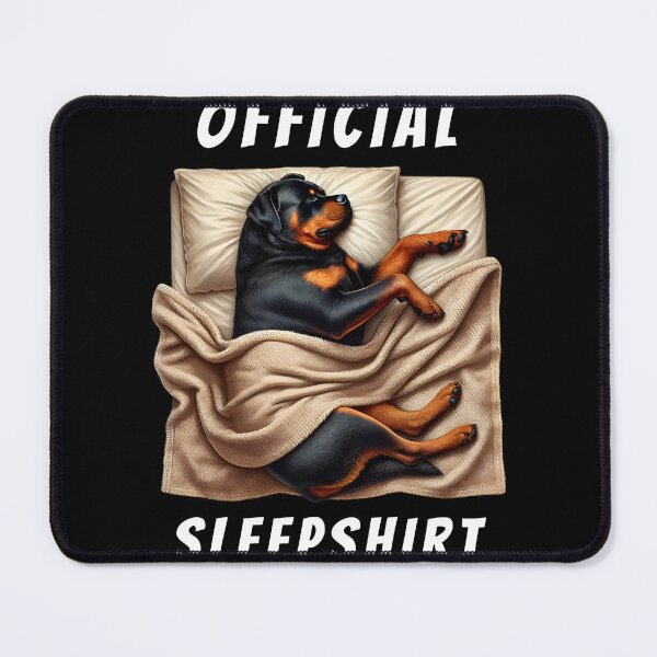 Item preview, Official Sleepshirt Rottweiler Lover Dog Mom Dad designed and sold by Kimberley King Art King Art.