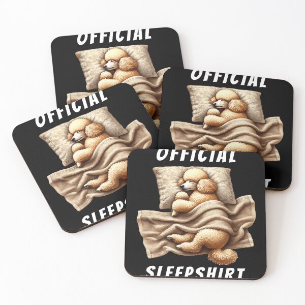 Item preview, Official Sleepshirt Poodle Lover Dog Mom Dad designed and sold by Kimberley King Art  King Art.
