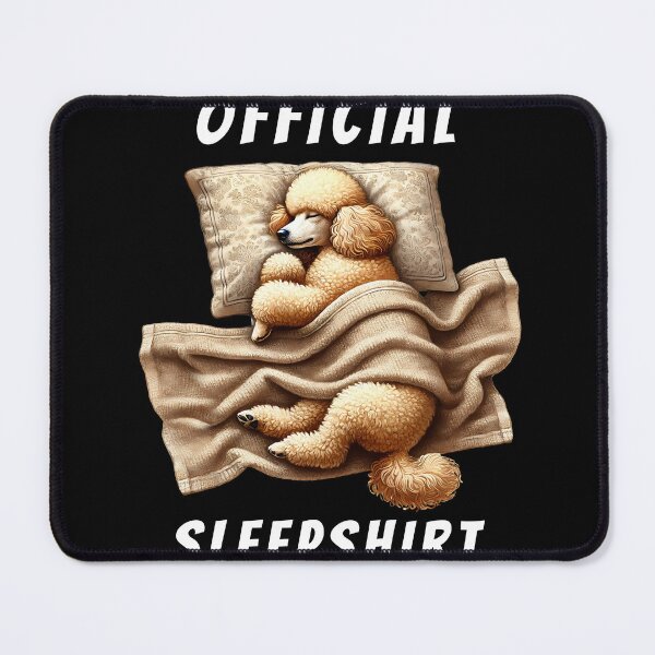 Item preview, Official Sleepshirt Poodle Lover Dog Mom Dad designed and sold by Kimberley King Art King Art.