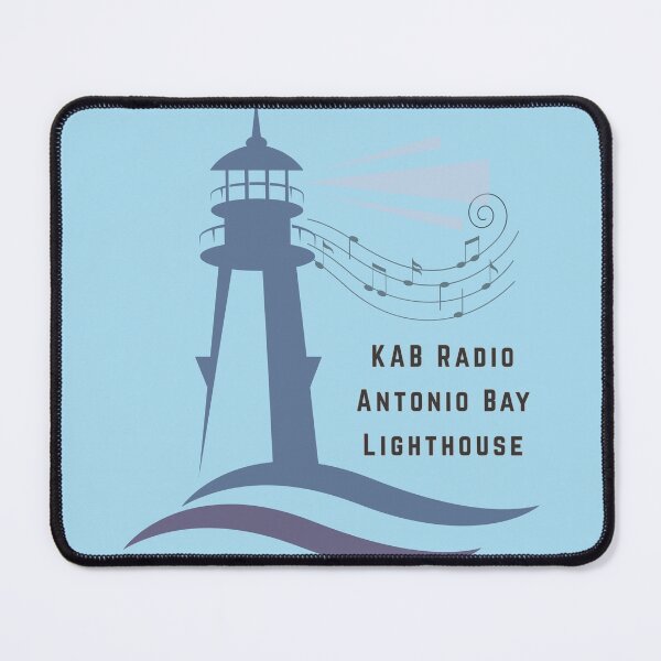Item preview, KAB Radio Antonio Bay Lighthouse designed and sold by InkThinkArt.