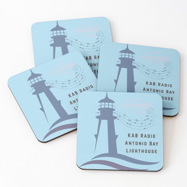 Item preview, KAB Radio Antonio Bay Lighthouse designed and sold by InkThinkArt.