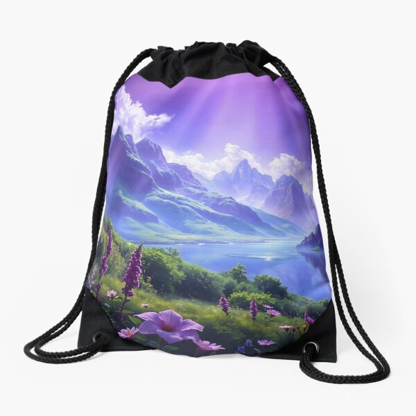 Item preview, Violet Landscape designed and sold by Sachie's Studio.
