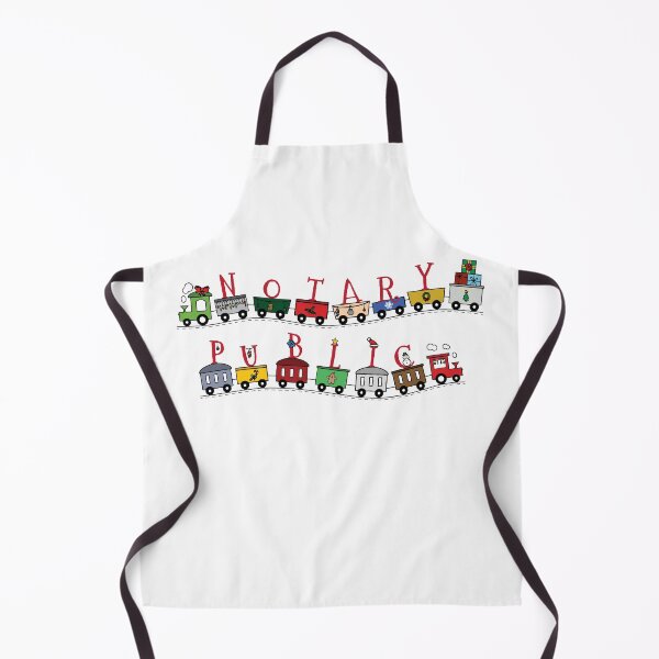 Item preview, Notary Public Christmas Train – Holiday Notary Gift Design designed and sold by NotaryLife.