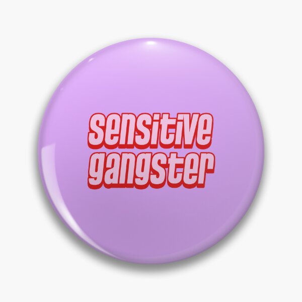 Item preview, Love Sensitive Gangster fushia and purple gabyiscool designed and sold by gabyiscool.
