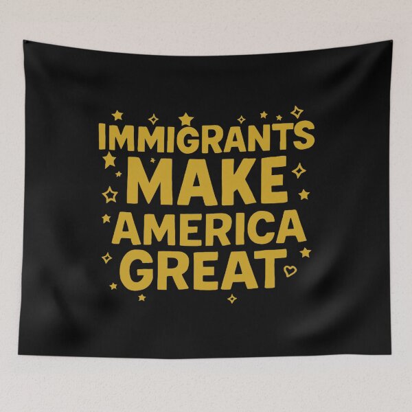 Item preview, Immigrants Make America Great designed and sold by OneSharkx.