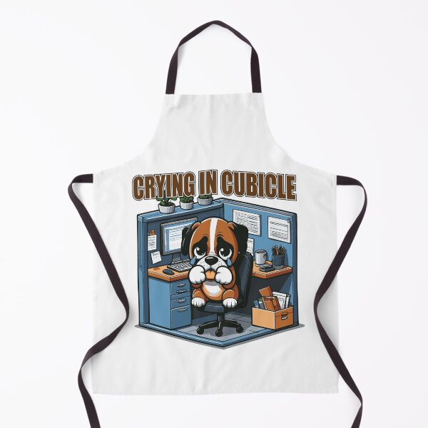 Item preview, Boxer in a cubicle crying designed and sold by Tong4130.