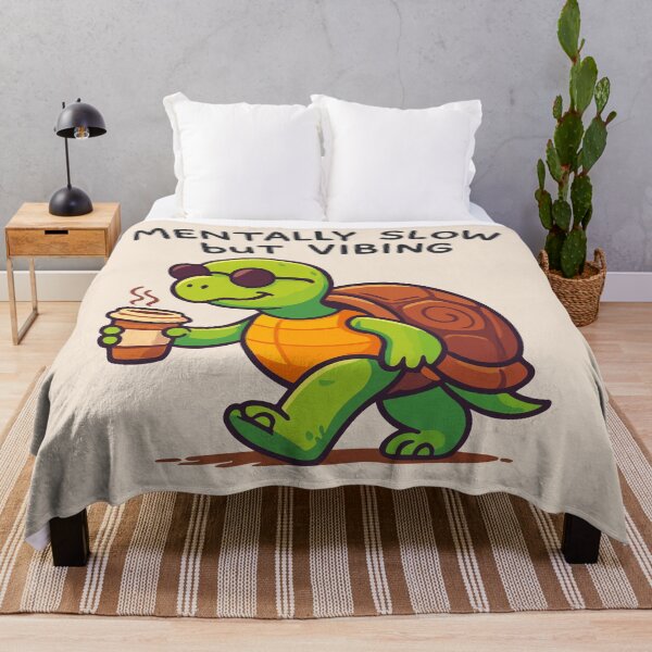 Item preview, Slow Chill Turtle designed and sold by xmoudx.