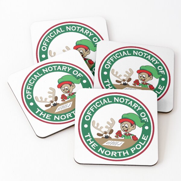 Item preview, Official Notary of the North Pole – Christmas Notary Holiday Design designed and sold by NotaryLife.
