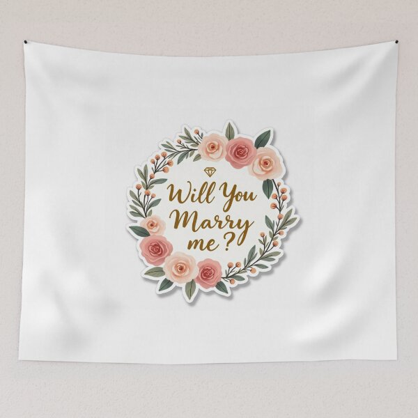 Item preview, Will You Marry Me? – Romantic Proposal Sticker for Love Letters, Gifts & Special Moments designed and sold by Boyd2020.