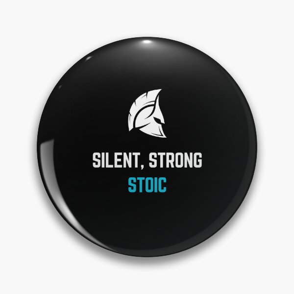 Item preview, Silent, Strong, Stoic | Stoicism, Stoic Mindset for Resilience designed and sold by LexaArtworks.