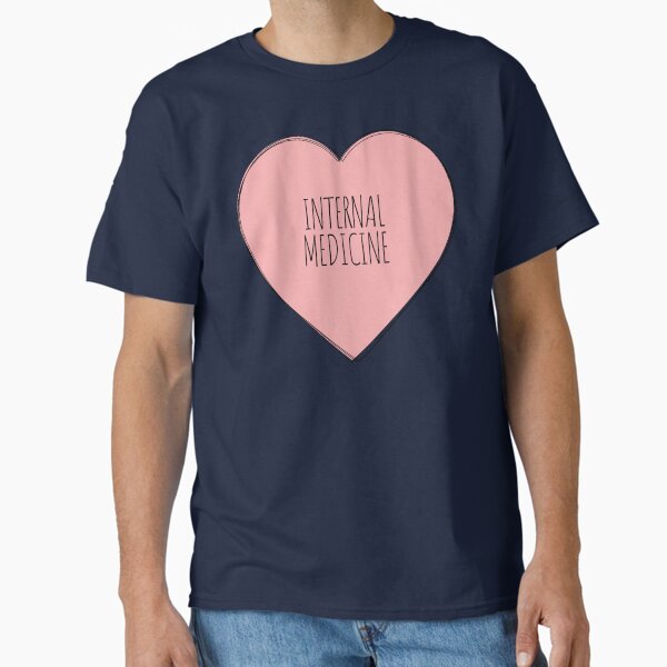 Item preview, Internal Medicine Lover Pink Heart designed and sold by MaryAller.