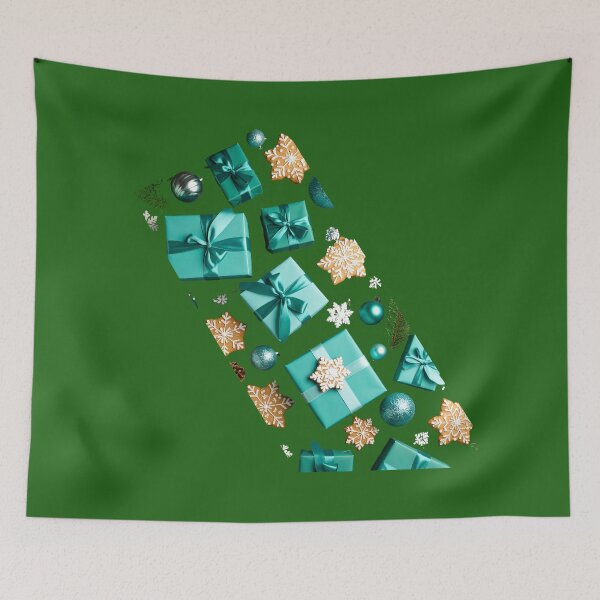 Item preview, Winter Gift, Festive Green designed and sold by Nok-Thep.