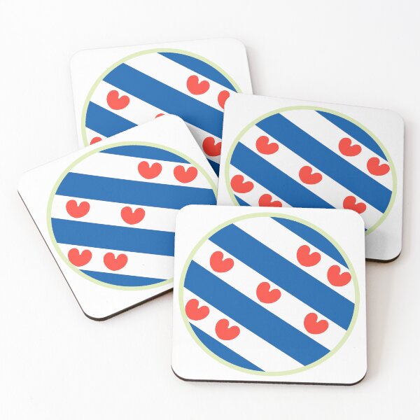 Item preview, The flag of the province of Friesland in the Netherlands designed and sold by shopdiego.