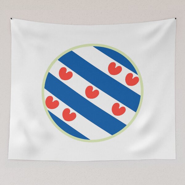 Item preview, The flag of the province of Friesland in the Netherlands designed and sold by shopdiego.