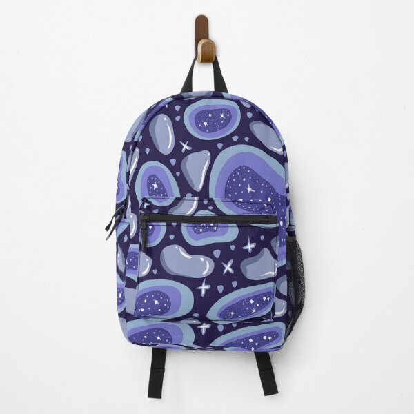 Item preview, Space Geode – Abstract Cosmic Crystal Pattern designed and sold by Feral-by-Elsie.