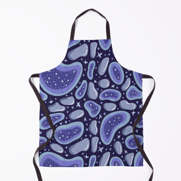 Item preview, Space Geode – Abstract Cosmic Crystal Pattern designed and sold by Feral-by-Elsie.