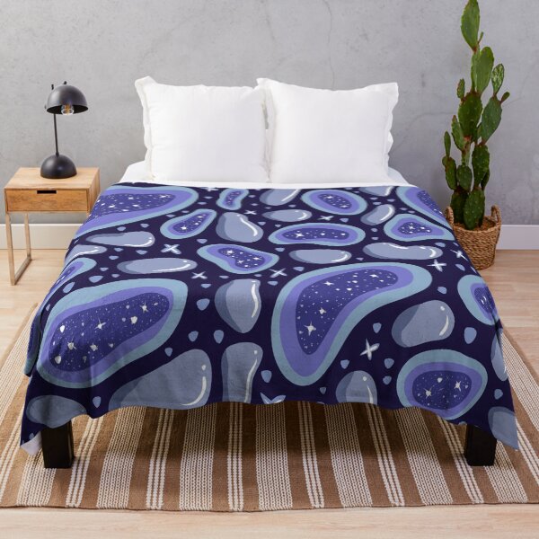 Item preview, Space Geode – Abstract Cosmic Crystal Pattern designed and sold by Feral-by-Elsie.